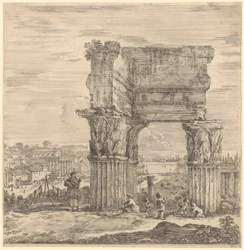 El Templo de la Concordia y el Foro Romano
