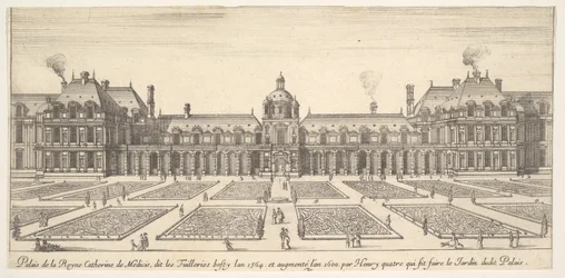 El palacio de Catalina de Médici, llamado las Tullerías, de «Diversas vistas de notab...», 1649-51