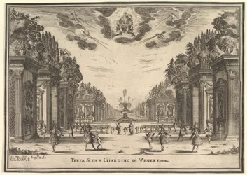 Tercera escena, el jardín de Venus, de 