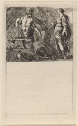 Vulcano y Tetis, 1644