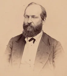 Retrato de James Abram Garfield