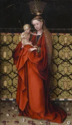Stefan Lochner / "La Virgen coronada por ángeles", c. 1450