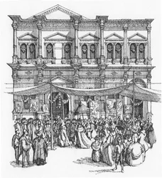 La Escuela de San Rocco en 1735