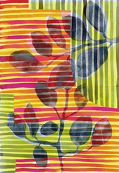 Botanical Stripe II, 2018 (digital)