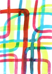 Intersección, 2016 (tinta sobre papel)