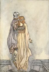Se elevaron en el aire, ilustración de 