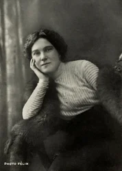 Retrato de la artista francesa Suzanne Despres ( 1875
