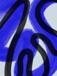 «Blue Motion» abstracto