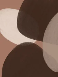 Formas orgánicas marrones