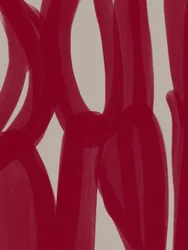 Líneas abstractas rojas