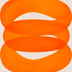 Lazos de color naranja vivo