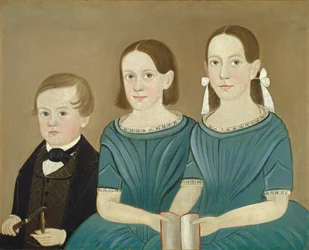 La generación más joven, c.1850 (óleo sobre lienzo)