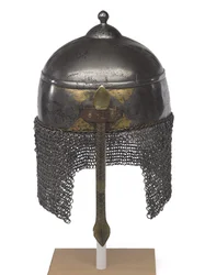 Kulah Khud, casco de estilo persa, c.1898