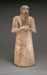 Adorador Masculino de Pie, Dinástico Temprano, c.2900-2600 a.C.