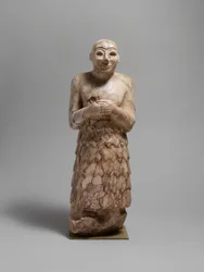 Figura votiva, c.2600-2350 a.C. (piedra)