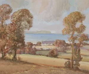 Scarborough Bay (acuarela sobre papel)