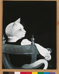 Ilustración de ¡Gatos en abundancia! Compendio de gatos cultos (pub. 2015)