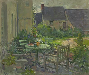 Bebidas en el patio, Champfreau