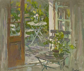 Sillas en la Terraza