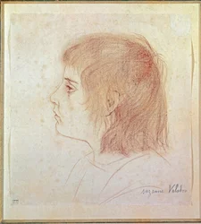 Retrato del pintor Maurice Utrillo de niño