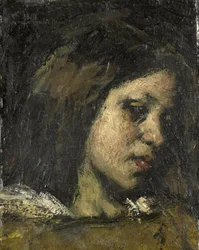 Retrato de una mujer joven