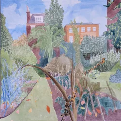 Chelsea Physic Garden, 2020 (acuarela sobre papel)