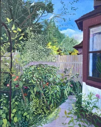 Un día de verano, 2025 (óleo sobre lino)