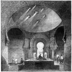 Un baño turco en Jermyn Street, Londres, 1891
