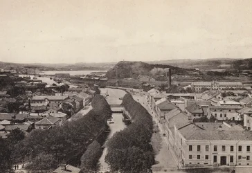 Suecia: Bohuslan, Uddevalla (fotografía en b/n)