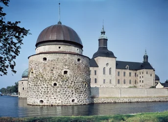 Vista del Castillo de Vadstena, construido en 1545