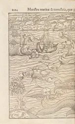 Página 1004 de Cosmographiae Universalis por Sebastian Muenster, Basilea, 1572