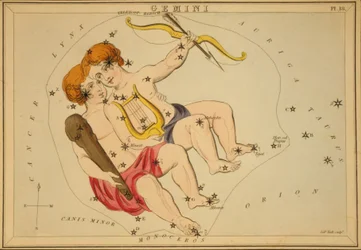 Géminis, Ilustración de 