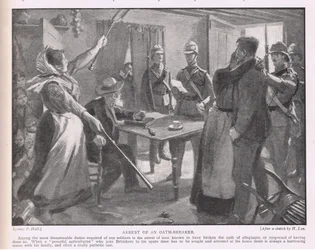 Arresto de un perjuro