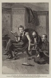 En Japón, 1881, el Príncipe George y el artista del tatuaje