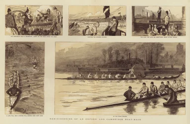 Reminiscencias de una Carrera de Botes de Oxford y Cambridge