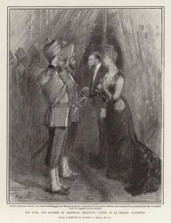 El Duque y la Duquesa de Cornwall recibiendo invitados en Le Reduit, Mauricio