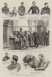 La Comisión Parnell en los Tribunales Reales de Justicia