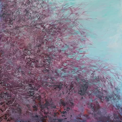 Blooming Spring Tree, 2025 (acrílico)