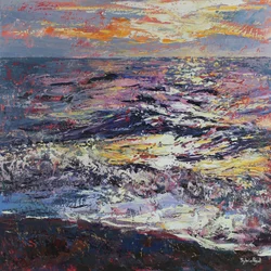 The Break of Day, 2021 (óleo sobre lienzo)