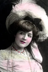 Cora Brown-Potter 1857-1936, actriz estadounidense, principios del siglo XX