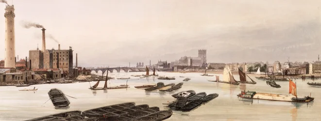 Westminster desde el Puente de Waterloo, Londres