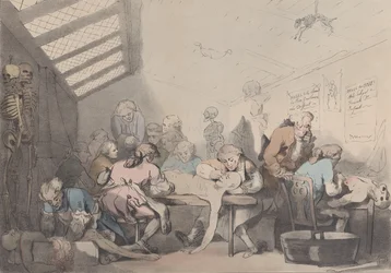 La Sala de Disección, ca. 1838