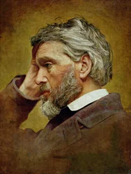 Retrato de Thomas Carlyle (1795-1881) 1866