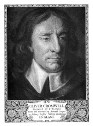 Oliver Cromwell 1599-1658, Lord Protector de Inglaterra, 1899
