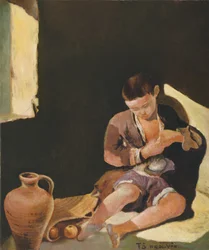 Sueño del día siguiente, c.1940 (óleo sobre lienzo)