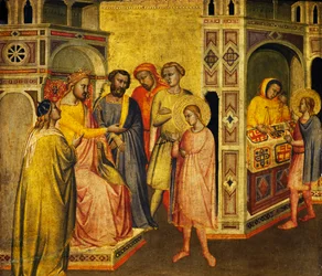 San Eligio ante el Rey Clotario, c.1360