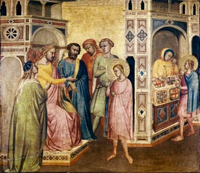San Eligio ante el Rey Clotario, c.1365