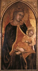 Madonna y Niño, finales del siglo XIV principios del siglo XV