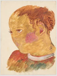 Cabeza de niña
