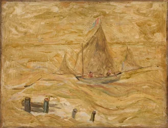 Velero en el mar